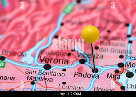 Padua Italy map Stock Photo - Alamy