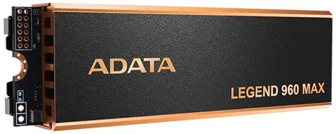 ADATA ALEG-960M-2TCS Legend 960 MAX 2TB M.2 2280 PCIe 4.0 x4 NVMe Solid ...