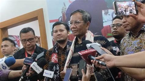 Mahfud Md Batal Kampanye Di Ntb Diminta Dokter Istirahat Pemilu