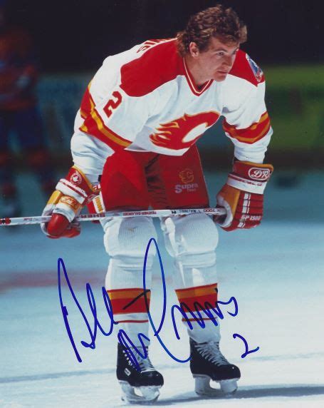 Autographed AL MACINNIS 8X10 Calgary Flames Photo - Main Line Autographs