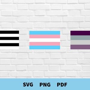 Lgbtqiap Flags Svg Bundle Lgbt Lesbian Gay Bi Trans Pirde Flags