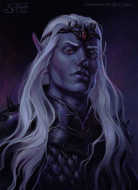 Commission Drow King By Shade Of Stars Scrolller