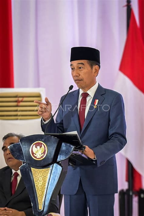 Presiden Jokowi Hadiri Rapim Tni Dan Polri Tahun Antara Foto