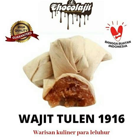 Jual Original Wajit Cililin Oleh Oleh Makanan Khas Bandung Cemilan