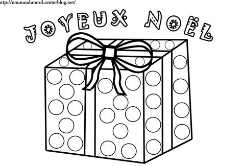 Dessins Gratuits Colorier Coloriage Cadeau De Noel Imprimer