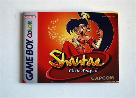 Shantae Fra Game Boy Color And Advance Etsy