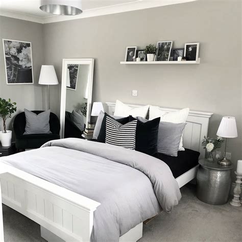 How to Create A modern Grey Bedroom - Cloud Interiors