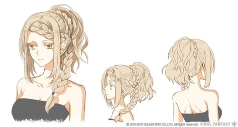 This hairstyle when...? (don't be afraid to give us half-elezens too ...