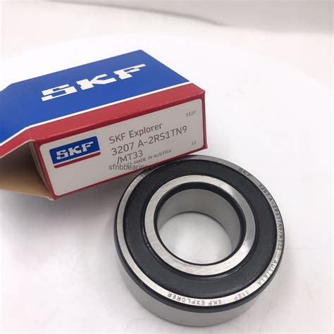 Skf Double Row Angular Contact Ball Bearing A Rs Tn Mt For