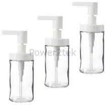 Ikea Tackan Set Of Soap Dispenser Glass Transparent Amazon In