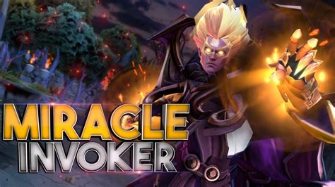 BEST INVOKER IN DOTA 2 TOP 1 Miracle YouTube