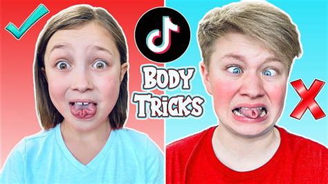 Get TIK TOK Famous Funny VIRAL TikTok BODY TRICKS YouTube