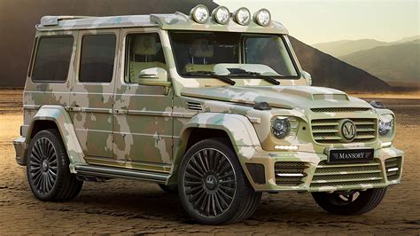 2015 Mercedes Benz G 63 Amg Sahara Edition By Mansory Wallpapers And