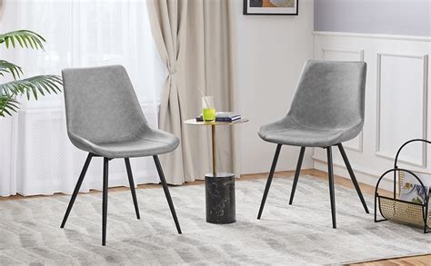 Yaheetech Dining Room Chairs Set Of 4 Upholstered Kitchen