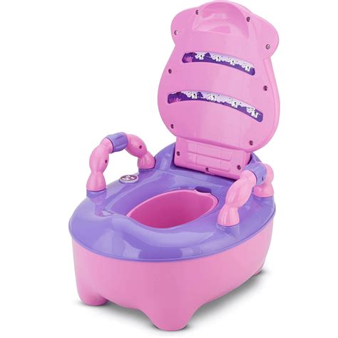 Troninho Infantil Fazenda Musical Rosa Prime Baby Rosa Ofertinha