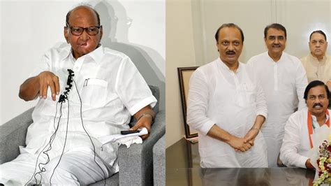 Sharad Pawar Talks Tough After Nephew Ajit Pawar Keeps His Photo At New Ncp Office India Tv