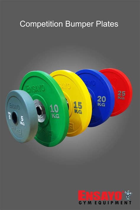 Competition Bumper Plates Kilogram Ensayo Gym Equipment Inc