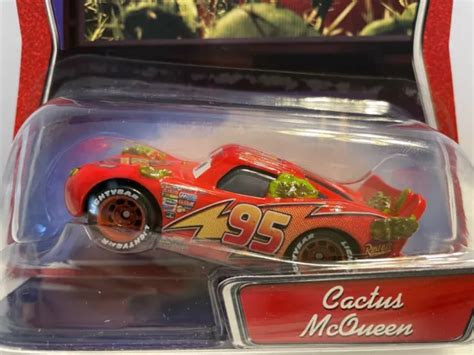 Mattel Disney Pixar Cars Dirty Cactus Lightning Mcqueen Rust Eze