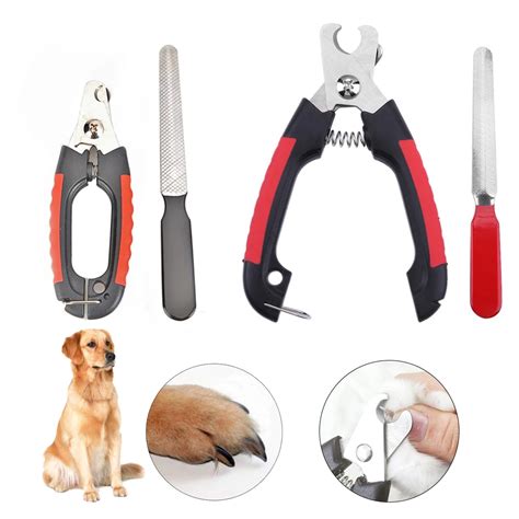 Cortador de unhas para pets tesoura de aço inoxidável para tosa de