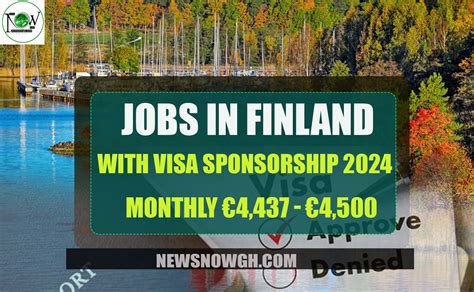 Jobs In Finland With Visa Sponsorship 2024