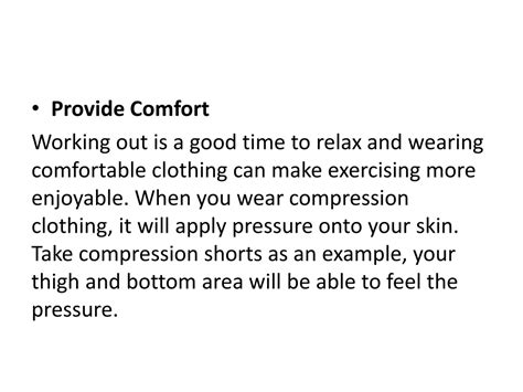 Ppt 10 Benefits Of Wearing Compression Clothing To The Gym Powerpoint Presentation Id11584067