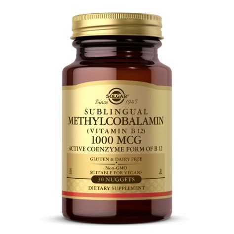 Solgar Methylcobalamin Vitamin B12 1000 Mcg For Sale ☑️ Nationwide