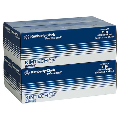 Kimtech Prep Kimtex Wipers Blue Cleaning Cloths Boxes