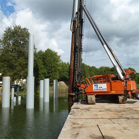 Driven Steel Tube Piles Aarsleff