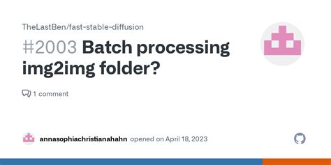 Batch Processing Img2img Folder Issue 2003 TheLastBen Fast Stable