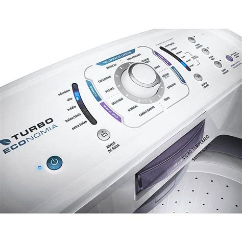 Lavadora de Roupas Automática 16Kg Electrolux Turbo Economia 12