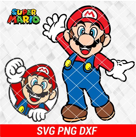 Mario Svg Super Mario Svg File Per Cricut Mario Bros Svg Etsy Italia Porn Sex Picture