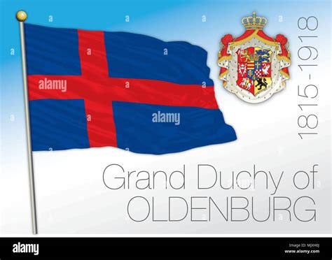 Duchy Of Oldenburg Historical Flag Germany Stock Vector Image And Art