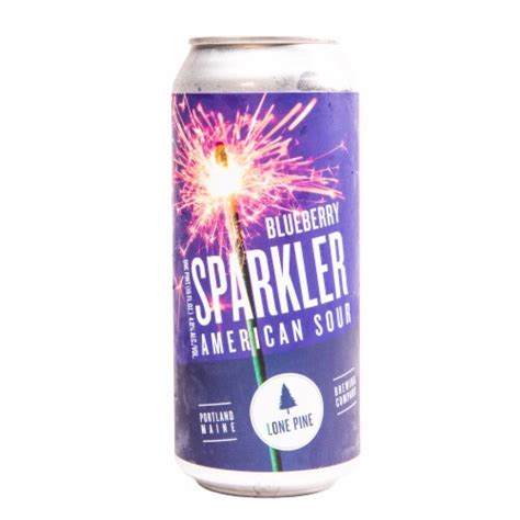 Lone Pine Blueberry Sparkler American Sour Beer 4 Cans 16 Fl Oz Kroger