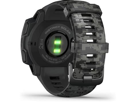 Relógio Desportivo Garmin Instinct Solar Camo Edition Bluetooth Até