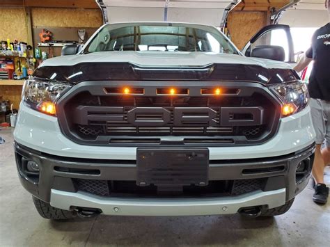 19 21 Ford Ranger Raptor Style Grille Kit Ford Ranger Raptor Ford