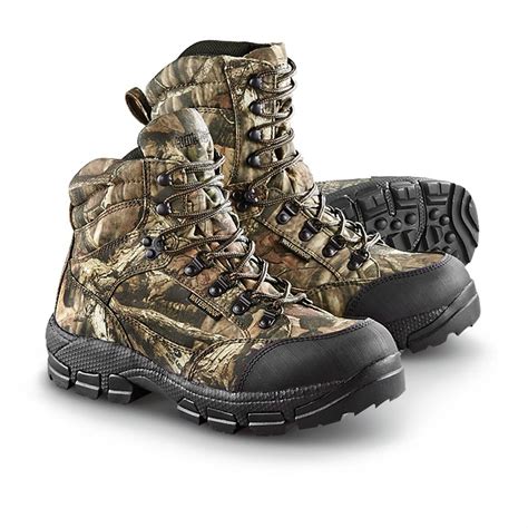 Mens Guide Gear® 8 Guidelight Waterproof 800 Gram Thinsulate™ Ultra Insulation Hunting Boots