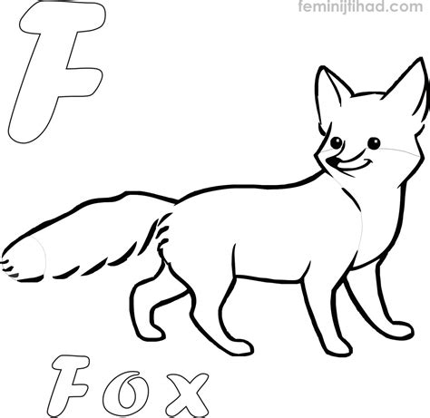 Printable Fox Coloring Pages At Free Printable