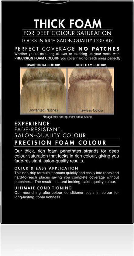 John Frieda Precision Foam Colour Haarkleuring 8N Medium Natural Blonde Bol