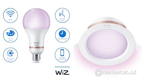 Signify Rilis Philips Smart LED Connected By WiZ Lampu Pintar