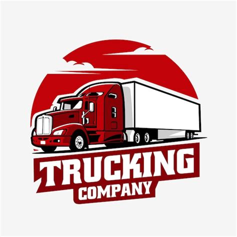 Premium Vector Trucking Vector Art Illustration Best For Semi Truck