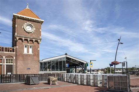 Voor Route Wandelaars Ns Station Zandvoort Circuit Worden Bruggen Gebouwd