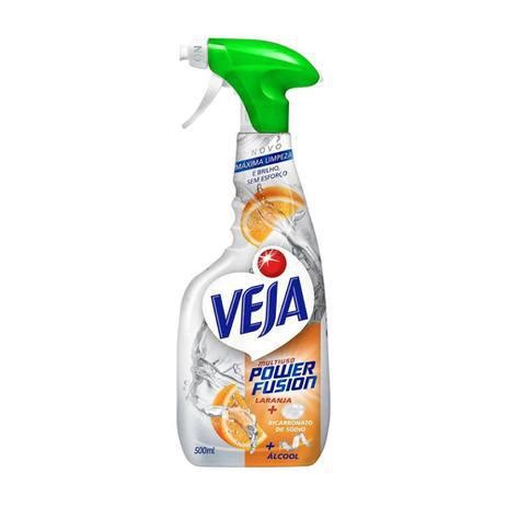 Estrela Supermercados Veja Multi Uso Power Fusion Laranja Gatilho Ml