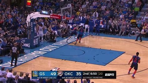 2nd Quarter One Box Video Oklahoma City Thunder Vs Golden State