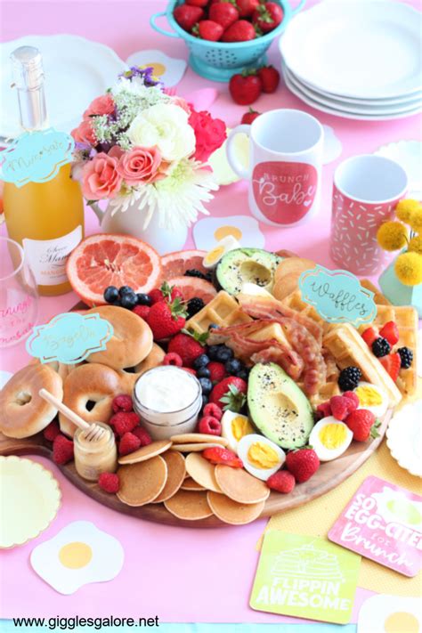 Brunch Party Ideas With Cricut Giggles Galore