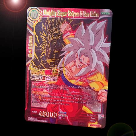 Cart Es Dragon Ball Super Flash Jogo De Cartas Goku Vers O Americana