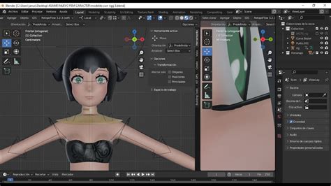 Texturas UV Photoshop Para Modelos Lowpoly BLENDER Marcar Cortes