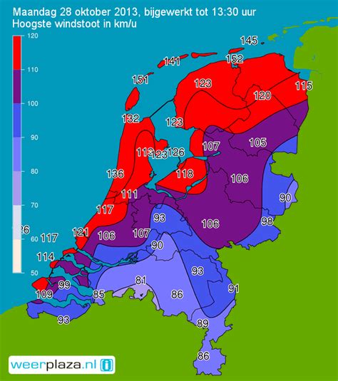 Dutchweather Gevaarlijke Windsituatie Mogelijk Op Maandag