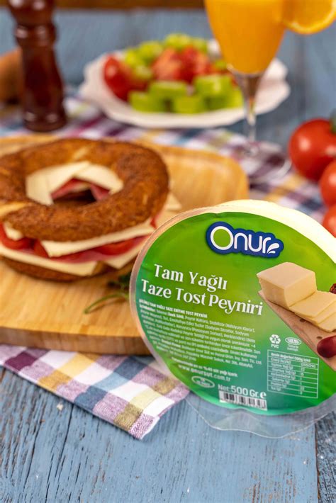 Tam Yağlı Taze Tost Peynir 500gr Onur Süt Ürünleri