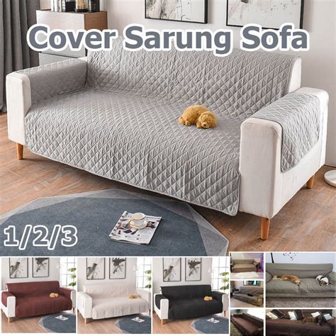 Seater Sofa Cover Sarung Sofa Washable Sarung Sofa Slipcover