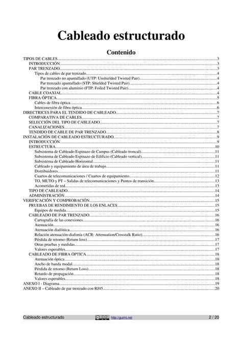 Cableado Estructurado Pdf